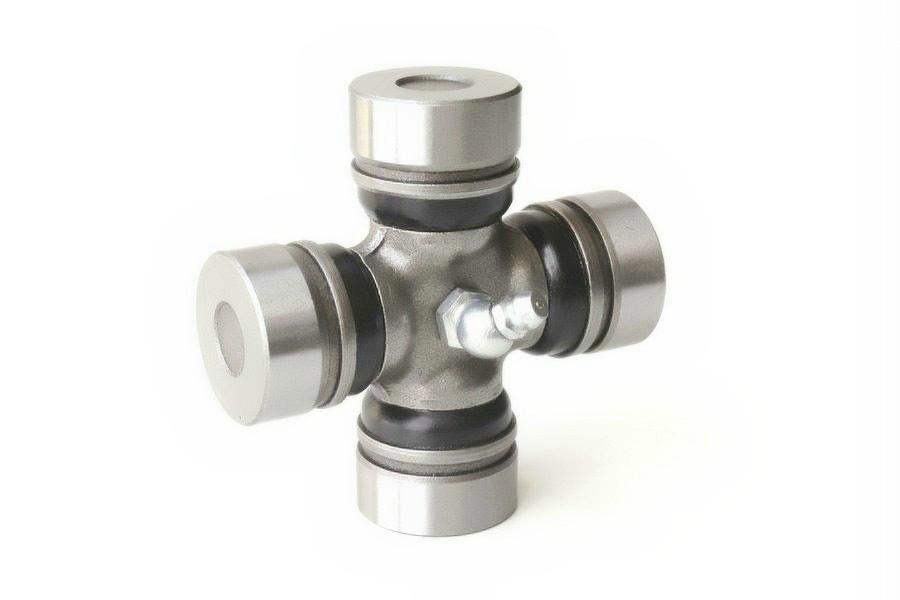 Universal Joint Cross with 4 Grooved Round Bearing Cups is u joint with inner circlips,
material is 20cr or 20crmnti, hardness is HRC58-64